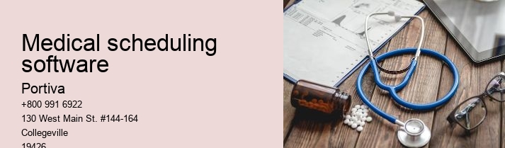 medical scheduling software